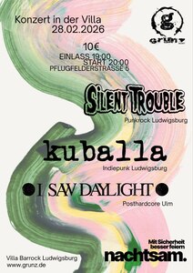 Konzert in der Villa [Plakat]